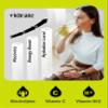 Vidrate Electrolytes Powder - Hydration Sachets Packed with Vitamins - Zero Sugar Rehydration Sachet No Artificial Sweeteners & Preservatives - Lemon Lime & Mint Large Pack, 20 Electrolytes Sachets view 3