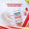 Cawston Press Sparkling Rhubarb Fizzy Drink Blended With Sparkling Water and Pressed Apple Juice (330ml x 12 cans) | Gluten Free - Vegan - No Added Sugar view 4