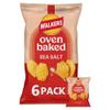 Walkers Baked Snacks Sea Salt 6 x 22g view 3