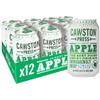 Cawston Press Sparkling Cloudy Apple Fizzy Drink Blended With Sparkling Water and Pressed Apple (330ml x 12 cans) Gluten Free - Vegan - No Added Sugar view 1