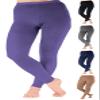 ABSOLUTE SUPPORT Plus Size Opaque Compression Tights 20-30mmHg for Women Circulation, Pregnancy, Recovery, Swelling, Varicose Veins, Post Surgery, Work, Travel - Made Purple, 2X-Large view 1