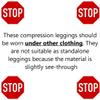 ABSOLUTE SUPPORT Compression Leggings 20-30mmHg for Women Circulation - Footless Compression Support Tights - High Waist Pantyhose Stockings for Ladies - Navy, Medium view 2