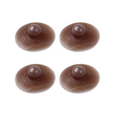 CYXZX 2 Pair Self-Suction Silicone Nipple Cover Artificial False Nipples For Breast Form Crossdresser Cosplay Costume (Size : Style 1)