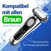 Maxxi Clean | Shaver Head Cleaner for Cleaning Cartridge | 3x.750 ml Refill Liquid | Shaver Cleaning Fluid Compatible with Braun Cleaning Station | Cleaning Spray with Aloe Vera Scent view 3