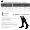 Medical Graduated Compression Socks for Men & Women 30-40 mmHg-2 Pack Extra Firm Support Knee High Circulation Socks view 4