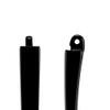 1 Pair TR90 Bright Black Glasses Replacement Glasses Replacement Temple Eyeglasses Arms Legs and 3-in-1 Screwdriver view 4