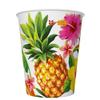 36-piece table decoration set with tropical theme and exotic fruits from the jungle for children and adults in summer, 8 plates, 8 cups, 20 napkins, 33 x 33 cm view 4