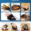 HODAGES Finger Exerciser,Grip Strength Trainer,Kids Hand Rehabilitation Robot,Stroke Hemiplegia Rehabilitation Training Equipment,Finger Straightening Brace Guard Protector,12-le (Lefthand 5) view 4