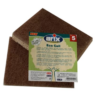 Arix 95312 Pack of 5 Eco Cell Abrasive Sponges