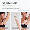 Braun IPL Silk Expert Pro 5, At Home Hair Removal, Alternative For Laser Hair Removal, Includes Pouch, Wide Head, 2 Precision Heads And Venus Razor, Gift For Women, White/Gold, PL5387 view 3