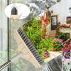 2 in 1 Floor Brush Scrubber with Long Handle Grout Brush 3 Poles 53.5'' New Upgrade Stiff Bristle Cleaning Scrub Brush with Squeegee 120Rotating Tile Brush for Cleaning Bathroom Glass Patio Kitchen view 4