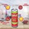 "LIMITLESS" ENERGY + FOCUS Natural Energy Drink, BCAA, Vegan, Low-Calorie, Zero Sugars (Perfect Berry, Pack of 24) view 3