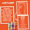 "LIMITLESS" ENERGY + FOCUS Natural Energy Drink, BCAA, Vegan, Low-Calorie, Zero Sugars (Perfect Berry, Pack of 24) view 4