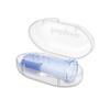 Babyono Silicone Finger Baby Toothbrush with Case  BPA-Free Infant Teething Toothbrush for Gum Massage and Oral Care  Soft Silicone Brush for Newborns 0m+ (Blue) view 2