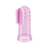 Babyono Silicone Finger Baby Toothbrush with Case  BPA-Free Infant Teething Toothbrush for Gum Massage and Oral Care  Soft Silicone Brush for Newborns 0m+ (Pink) view 2