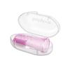 Babyono Silicone Finger Baby Toothbrush with Case  BPA-Free Infant Teething Toothbrush for Gum Massage and Oral Care  Soft Silicone Brush for Newborns 0m+ (Pink) view 3