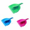 YSAMAX 1 Pc Assorted Colours Plastic Dustpan & Brush for Cleaning Home, Kitchen and Office, Rubber Bristles & Squeegee Edge, Scratch Free, Suitable for Worktops & Hard Floors view 1
