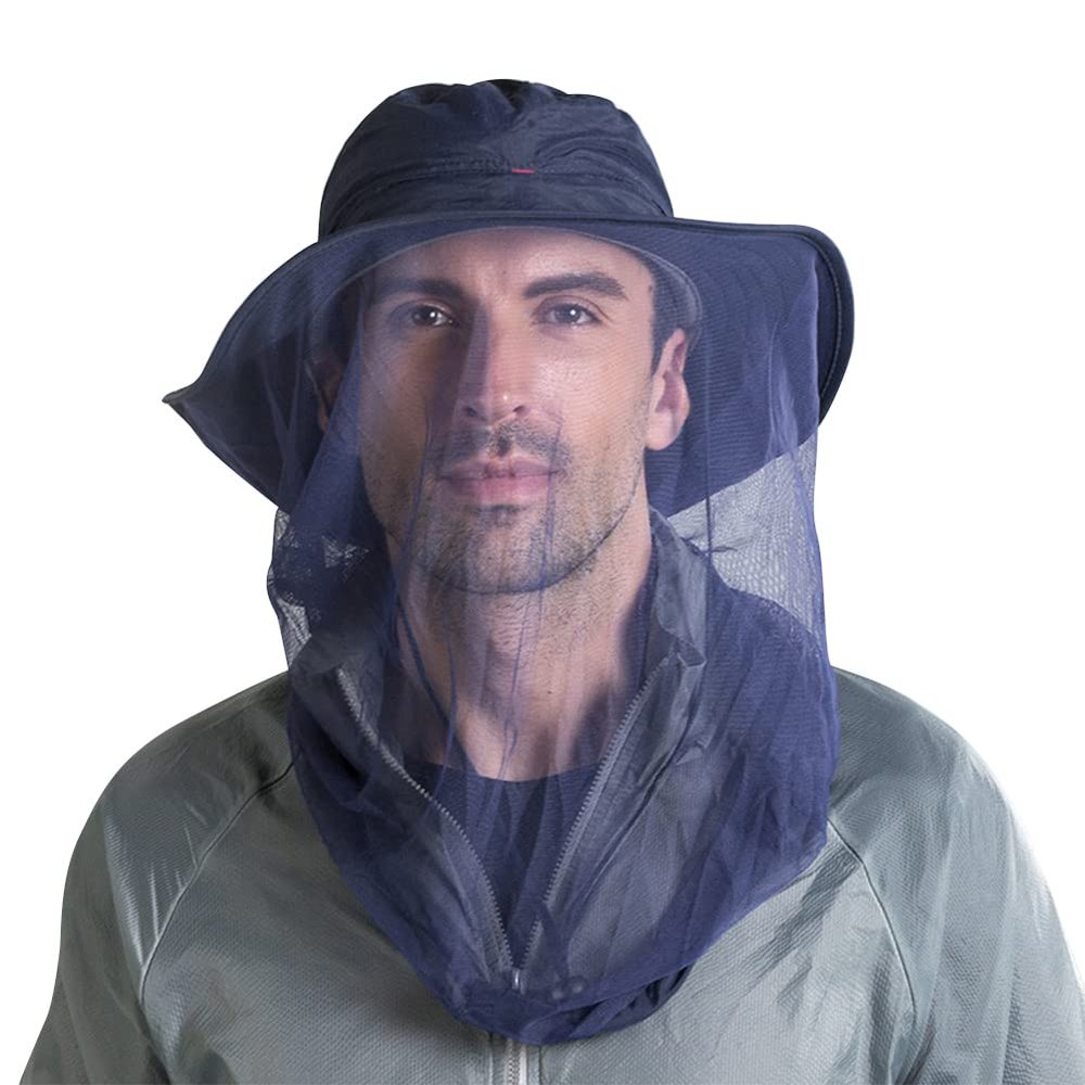Beekeeper Beekeeping Hat with Veil Mosquito Head Net Hat Face Mesh Anti-Mosquito Fishing Hat Camping Mosquito Net Hat Bee Veil Hat Mosquito Hat Net Mesh Bee Suit Bug Insect Cap Hat for Men Women