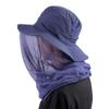 Beekeeper Beekeeping Hat with Veil Mosquito Head Net Hat Face Mesh Anti-Mosquito Fishing Hat Camping Mosquito Net Hat Bee Veil Hat Mosquito Hat Net Mesh Bee Suit Bug Insect Cap Hat for Men Women view 2