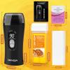 Digital Roll On Wax Kit, Honey Wax Roller Waxing Kit for Women, Roll On Wax Warmer for Hair Removal, Depilatory Soft Roll On Wax Warmer with 2 Cartridge Refill and 100 pcs Wax Strips - Easy To Use view 4