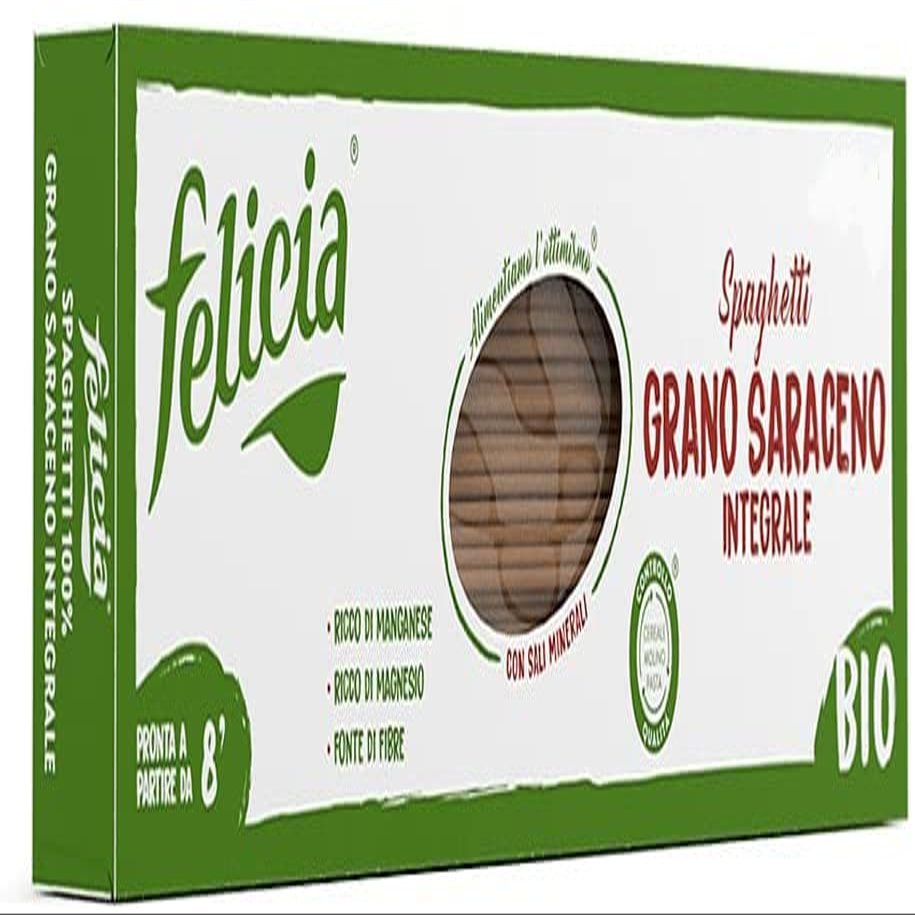 3x FELICIA SPAGHETTI PASTA WITH Wheat Flour VEGAN GLUTEN-FREE