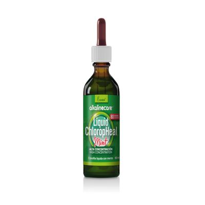 Liquid Chlorophyll with Mint Flavor 60ml :: ALKALINE CARE