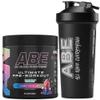 Applied Nutrition Bundle ABE Pre Workout 375g + ABE Black Shaker 700ml | All Black Everything Pre Workout Powder, Energy Drink, Physical Performance, Creatine, Beta Alanine, Caffeine (Candy Ice Blast) view 1