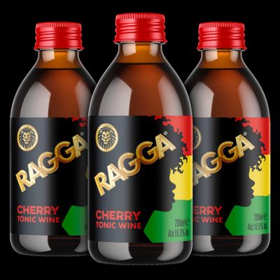 Ragga Tonic Wine 3 x 200ml 16.5% Abv