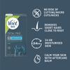 Veet Men Intimate Hair Removal Kit, with Aftercare Balm, Sensitive, 100 ml + 50 ml (Pack of 3), 1 Spatula, No Risk of Cuts, 7 Days of Smoothness, Dermatologically Tested (Packaging may vary) view 3