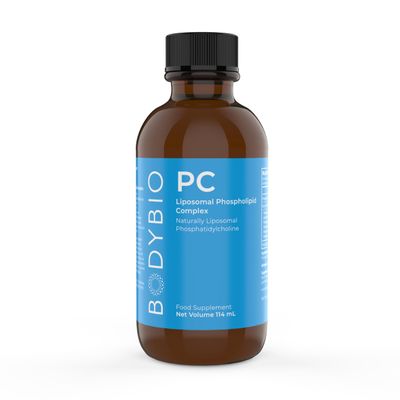BodyBio PC - Phosphatidylcholine for Brain Health, Mental Clarity, Cognitive Function, Cellular Repair & Healthy Aging, Phospholipid Complex Supplement for Gentle Daily Detox