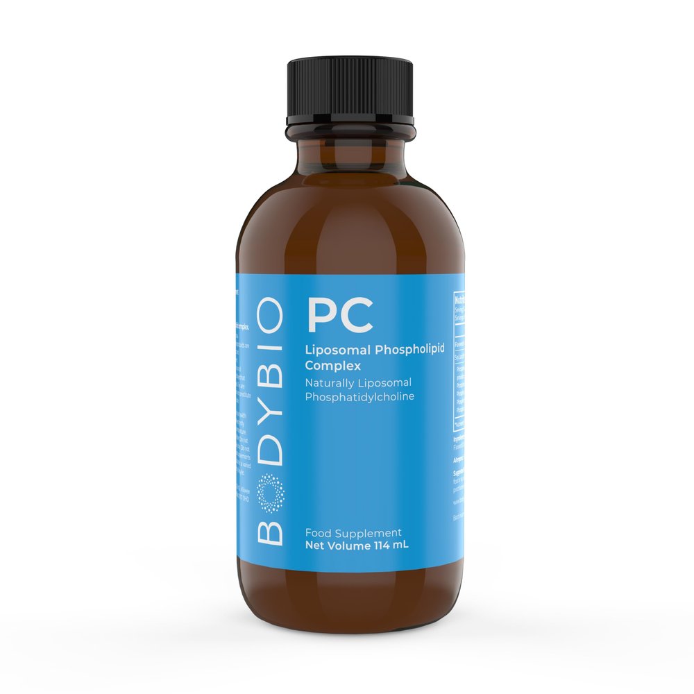 BodyBio PC - Phosphatidylcholine for Brain Health, Mental Clarity, Cognitive Function, Cellular Repair & Healthy Aging, Phospholipid Complex Supplement for Gentle Daily Detox