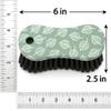 Multi-Purpose Heavy Duty Designer Printed Scrub Brush - Pack of 2 (Green) view 4