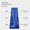 Linghe 2 Pairs Compression Socks for Women and Men 20-25mmHg , Is Best for Flight , Running , Calf Pressur Support , Nurse . (S/M, Blue) view 3