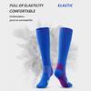 Linghe 2 Pairs Compression Socks for Women and Men 20-25mmHg , Is Best for Calf Pressur Support, Nurse . (S/M, Black) view 2