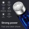 Mini Portable Electric Shaver, Waterproof Cordless Pocket Razor, USB Charging Face Body Shaver, Portable Travel Shaver for Mens Beard Shaving Trimming Grooming view 3