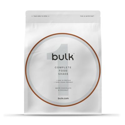 Bulk 1 Complete Food Shake, Complete Meal, 7 Meals, Vegan, White Chocolate Coconut, 3 kg