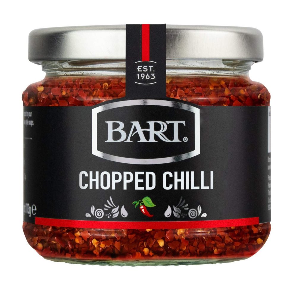 Bart Chopped Chilli in White Wine Vinegar Jar 180g (Pack of 1)