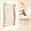 Wiiyita Sauna Backrest - Wooden, Non-Toxic, S-Shape Design - Sauna Accessories for Any Barrel or Infrared Sauna view 3