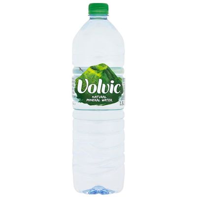 Volvic Natural Mineral Water 1.5 lt x 15 units