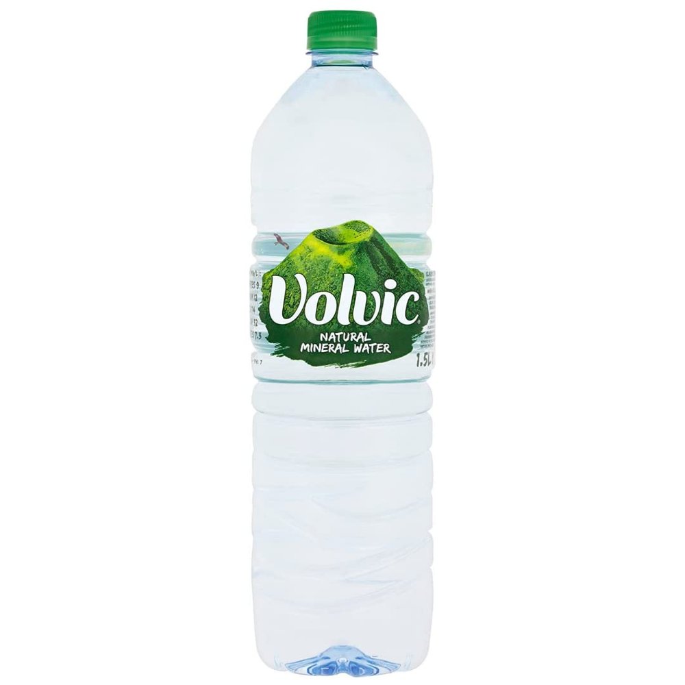 Volvic Natural Mineral Water 1.5 lt x 15 units
