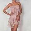 VENTDOUCE Nighties for Women - Sexy Sling Night Sleepwear for Women,Ladies Home Wear Classy Nighties Sleep Wear Nightgown Sexy Chemise Lingerie, Black, White, Pink, Green view 2