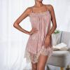 VENTDOUCE Nighties for Women - Sexy Sling Night Sleepwear for Women,Ladies Home Wear Classy Nighties Sleep Wear Nightgown Sexy Chemise Lingerie, Black, White, Pink, Green view 3