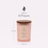 Chesapeake Bay Scented Candle | Stillness + Purity (Rose Water) Medium Tumbler Aromatherapy Candle | Burn Time: Up to 57 Hours | Mind & Body Collection | Gifts for Women view 3