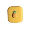 Contact Lens Cases Box with Mirror Cute Girl Fruit Women Mini Lovely Eyes Contact Lenses Case Container Box Travel Kit Set-Pineapple view 1