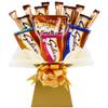 Luxury Chocolate Bouquet Hamper Gift Full of Galaxy Favourites view 1