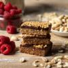 TRIBE 3-Layered Protein Flapjack Raspberry, 50g - Healthy Snack Bars - Vegan, Dairy Free & Gluten Free (Pack of 12 Bars) view 3