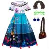 Akokvlar Women Mirabel Dress Adult Cosplay Party Costume Outfit Full Set (XX-Large, White) view 1