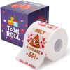 AOZITA 50th Birthday Gifts for Women Men, Happy Prank Toilet Paper, 50th Birthday Decor, Party Supplies Favors, Funny Gag Gifts Novelty Bday Present for Him, Her, Friends, 380 Sheets & 3 Layers view 2