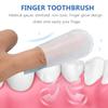 Healvian Disposable Finger Toothbrush Sterilized Gauze Dental Finger Brush with Adjustable Drawstring Oral Cleaning Wipes for Baby Toddler Gum Care view 3