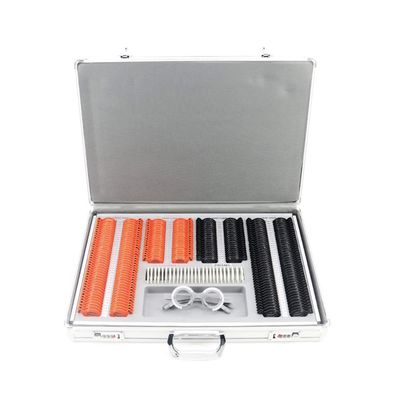 Aist Optics 232 Pcs Optical Lens Optical Optometry Rim Case Kit Set Plastic Ring Trial Lens Set Aluminum Case Box Trial Frame
